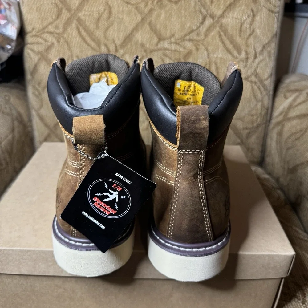 Skechers Kadmiel Bennot Work Boot‎ Brown 200180 Men's 9